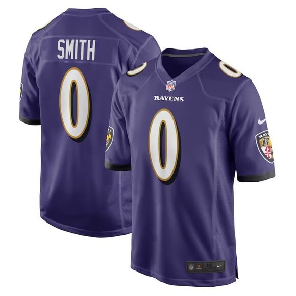 Mens Youths Kids Womens 0 Roquan Smith Purple Vapor Stitched Jersey